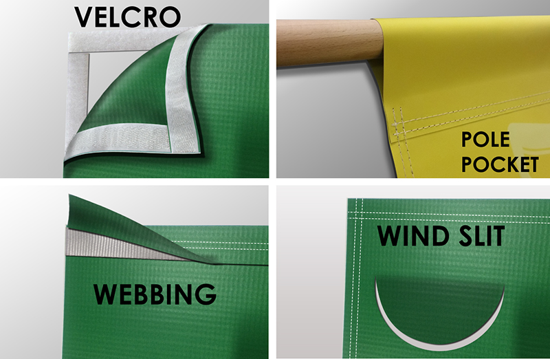 Custom Vinyl Banner Printing 13oz In Nyc Vinyl Poster Sticker