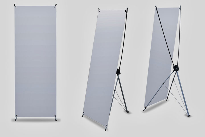 X Stand 24 X63 Hardware Only New York Banners